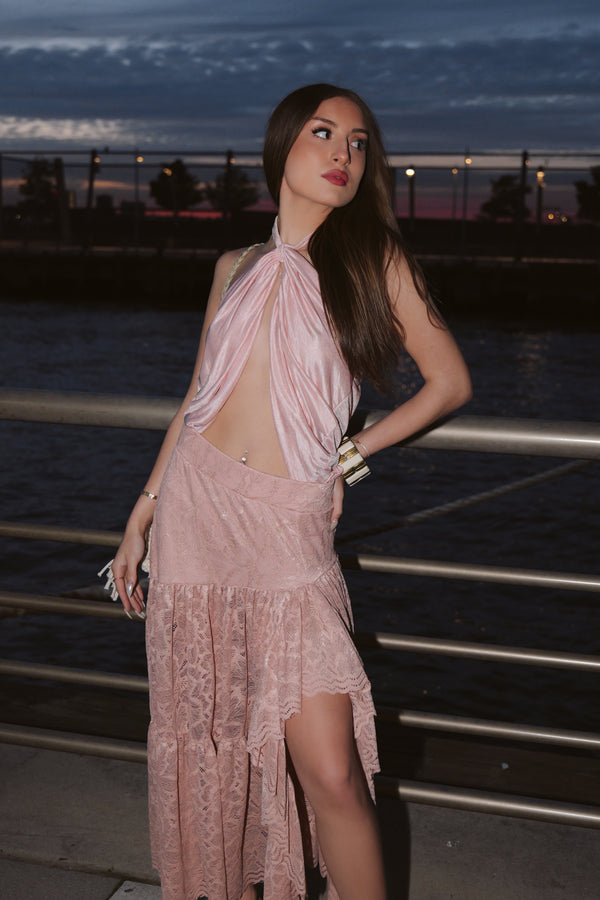 ROSE LACE SKIRT