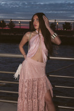 Load image into Gallery viewer, ROSE LACE SKIRT
